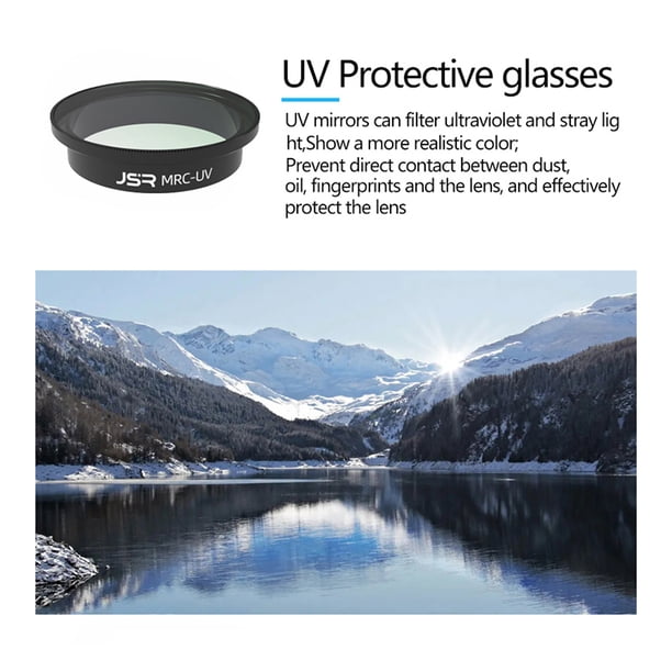Drone Filter Kit Repuestos Lente Filtro Impermeable para DJI Avata (Estilo A) Ehuebsd Para estrenar