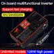 thumbnail image 1 of Inversor de corriente SUNFEX de 1500 W, adaptador convertidor de 12 V/24 V a CC de 110 V/220 V, cargadores de coche, viaje, 1 of 8