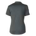 thumbnail image 3 of Women's Cutter & Buck Gray Tennessee Volunteers Vault DryTec Prospect Textured Stretch Polo, 3 of 3