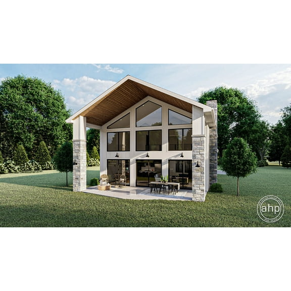 Advanced House Plans: Builder Ready Blueprints | Billings 29771 | Post Frame Home Plan