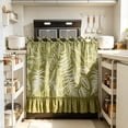 thumbnail image 5 of Dmlowu Ruffled Oven Skirt, Adjustable Tie Waterproof Oven Skirt Curtain, Stain-Resistant Cover for Oven Sink Toaster Microwave, Farmhouse Kitchen Decor, 5 of 7