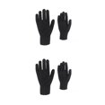 thumbnail image 4 of Guardurnaity Guantes de punto, accesorio de ropa térmica de invierno, calentadores de manos para niñas, pantalla táctil, guantes para exteriores Negro 2Conjunto, 4 of 6
