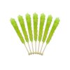 Light Green Watermelon-Flavored Rock Candy Sticks, 36 count