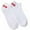 White, variant on Fgnfyis 1 Pair Of Unisex Socks Ankle Slippers Short Stripe Comfortable Socks for Casual and Daily Wear Black One Size