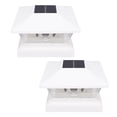 thumbnail image 1 of 2 Pack Solar Post Lights, Waterproof LED Lighting Deck Fence Post Caps Light for Patio Garden Landscape Decoration, 1 of 7