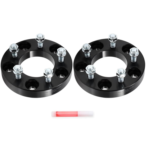 cciyu 5x5 to 5x4.5 Wheel adapters 1 inch 5X139.7 to 5X114.3 82.5 mm CB with 1/2" Accessories fit for Jeep for Commander for Grand Cherokee for Wrangler 2 pcs