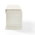 thumbnail image 3 of Crosley CF6011-WH Seaside Entryway Bench - Distressed White, 3 of 10