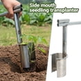 thumbnail image 2 of Bulb Planter Tool - 2026 Upgraded Heavy-Duty Stainless Steel Garden Transplanter for Bulbs, Plants, Fruit Trees, Hole Digging & Seeding, 2 of 8
