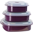 thumbnail image 1 of Reston Lloyd Microwave Cookware Set, Plum, 1 of 4