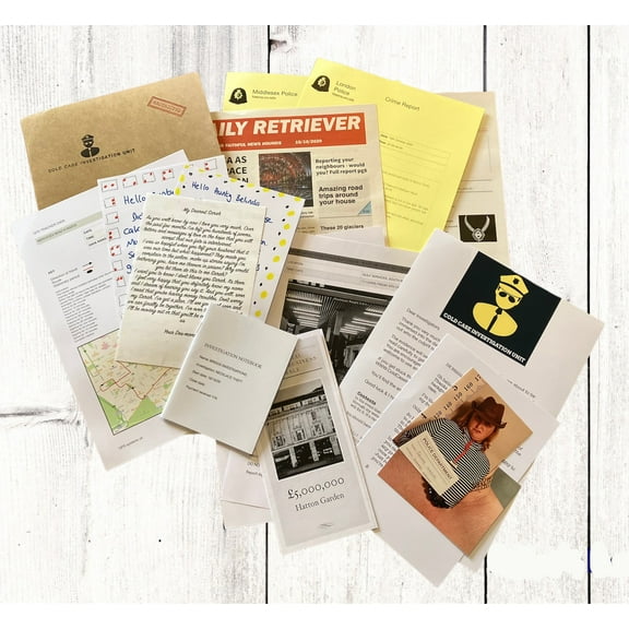 Cold Case Investigation Unit File #1 - The £1,000,000 Diamond Heist - The Investigation Game Created by UK Police Detectives