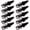 Black, variant on Wofarmy 8Cm 4.7G Sinking Ned Soft Bait Barrier Shrimp Lifelike Fishing Lure for Bass Blue 10pcs