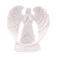 thumbnail image 3 of Candelabro de aromaterapia con forma de ángel de oración con alas blancas puras, accesorios de decoración para sala de estar, comedor, boda, ambiente romántico para pareja, 3 of 5