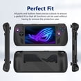 thumbnail image 6 of Silicone Cover Case for ROG Ally X Soft Protective Sleeve with 2 Thumb Grip Caps Anti-Scratch Dustproof Protector Ultra Slim Skin Shell for ROG Ally X Handheld Game Console, 6 of 7