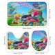 thumbnail image 3 of Trolls-theme 4-Piece Shower Curtain Set with Rugs, Waterproof Bathroom Decor Set Includes Bath Mat, U-Shaped Rug, Toilet Lid Cover and Curtain with Hooks, 3 of 6
