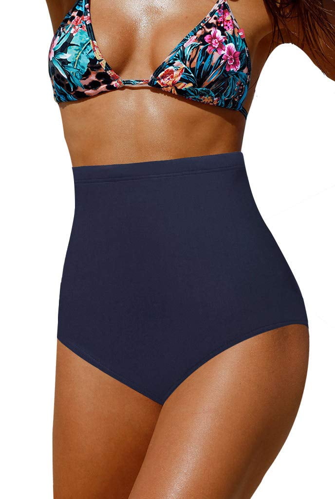 Jusfitsu High Waisted Bikini Bottom for 