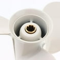 thumbnail image 3 of 3 Blade Outboard Motor Propeller 9 1/4 X 10-J1 For 15HP Boat Motor Engine Parts, 3 of 6