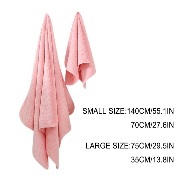 Juego de Toallas de Baño de Lujo, de Algodón Suave, Muy Absorbentes. Incluye 1 Toalla de Baño y 1 Toalla.
