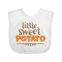 Inktastic Thanksgiving Little Sweet Potato Boys or Girls Baby Bib