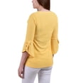 thumbnail image 2 of 3/4 Tulip Sleeve Blouse, 2 of 3