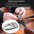 thumbnail image 4 of Aluminum Kayak Seat Latches Compatible with Kayak Seat Replacement Kit Button Type Straps 2-Pack, 4 of 7