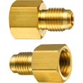 thumbnail image 4 of 2 Pieces Set Includes R134A Refrigerant Opening Valve 8401 Top Style Metal Can Tap and 6015 Refrigerant Tank Vacuum Pump Adapter to R12 Pump Adapter 1/4 Flare Female to 1/2 Male, 4 of 7