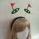 thumbnail image 2 of Diadema deportiva para fiestas, ideal como recuerdo para aficionados a los deportes, con purpurina y diadema de primavera para eventos deportivos, 2 of 6