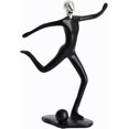 thumbnail image 1 of Decorative Objects Black Sports Sports Abstract Sculpture Unique Sculpture Modern Statue, 1 of 3