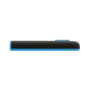 ADATA UV128 128GB USB 3.0 Retractable Capless Flash Drive, Blue (AUV128-128G-RBE)