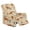 Cactus Horse Print, variant on Chririnla Canvas Rose Recliner Slipcover Stretch Reclining Chair Covers 4 Pieces Non Slip Recliner Sofa Slipcovers with Pockets Fitted Sofa Couch Cover Lazy Boy Chair Cover(1 Seater)