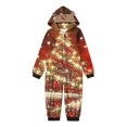 thumbnail image 3 of Penkiiy Family Christmas Onesies Matching Sets Pajamas Holiday Cute Print Pjs Hoodie Fleece Sleepwear for Couple and Kids 8 Years Multicolor, 3 of 3
