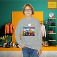 thumbnail image 3 of Dino-Explorer's Delight: Kids' Crewneck Shirt Youth Crewneck Sweatshirt, 3 of 4