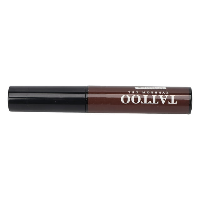 Gel de Tatuaje de Cejas, Desgarro de 0.2OZ Peel Seco Rápido Fuera del Gel de Ceja Muriendo Con Plantillas de Cejas para Salón para Mujeres