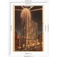 thumbnail image 5 of Art.com Union Guardian Trust Building at Night, Detroit, Michigan Art Print, White Frame Wall Art, 32" x 44", 5 of 5