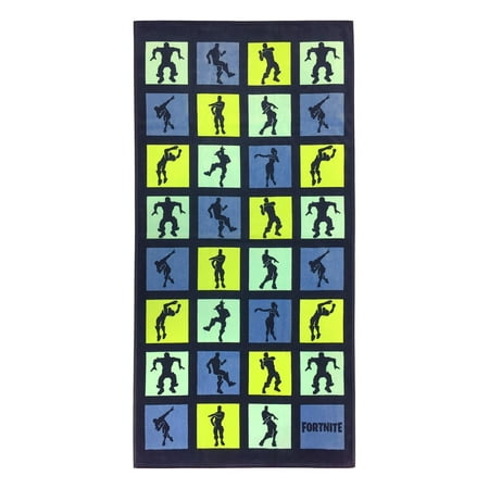 Epic Games Fortnite Boogie Dance Moves Beach Towel 28" x 58"