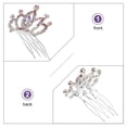 thumbnail image 2 of Miangastore Fashion Style Rhinestone Hair Accessories for Young Girls at Banquet 1Pcs, 2 of 9