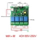 thumbnail image 2 of Remote Control Switch Relay Module 4 Channels Voice Controlling Relay Module for Lights Motors Doors, 2 of 4