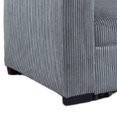 thumbnail image 3 of Billy Convertible Pull Out Sofa Bed, Gray Corduroy, 85 Inch, 3 of 7