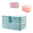 thumbnail image 1 of Cesta Organizador Canastilla Caja Canasta Almacenamiento 3pz, 1 of 7