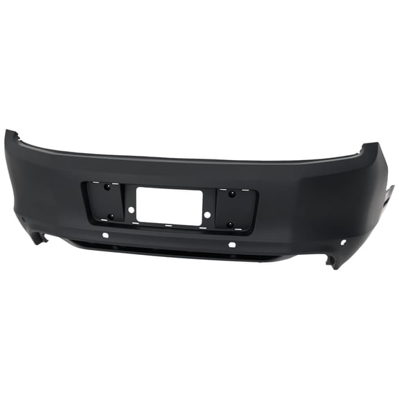 Bumper Cover With Sensor Holes Rear Primed Fit For Ford Mustang Base GT 2013-2014