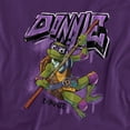 thumbnail image 2 of Tales Of The Teenage Mutant Ninja Turtles T-Shirt Donnie Graffiti Unisex Graphic Tee for Men & Women, 2 of 7