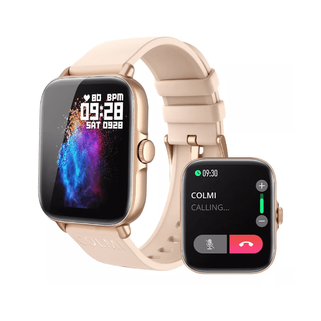 Smartwatch Reloj Inteligente Bluetooth Dorado