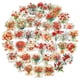 thumbnail image 1 of Pegatinas de vinilo PET impermeables con forma de flor de margarita, 50 unidades, 1 of 2