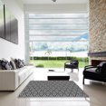 thumbnail image 7 of Ahgly Company Machine Washable Indoor Rectangle Transitional Midnight Gray Area Rugs, 8' x 10', 7 of 7