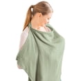 thumbnail image 3 of Toalla de algodón para ropa de lactancia fuera de casa, paño anti-luz, chal de gasa para ropa de lactancia, toalla de lactancia transpirable, 3 of 5