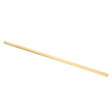 Uxcell 1/4x1/4x12" C360 Brass Square Bar, Solid Square Mill Stock, Brass