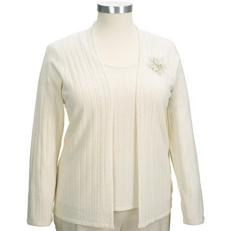 White Stag - Women's Plus Fluffy Twin Set Twofer