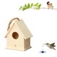 thumbnail image 4 of Casita De Madera Para Pájaros, Casita Para Pájaros, Pájaros, Casita Para Pájaros, Patio Y Jardín, 4 of 8