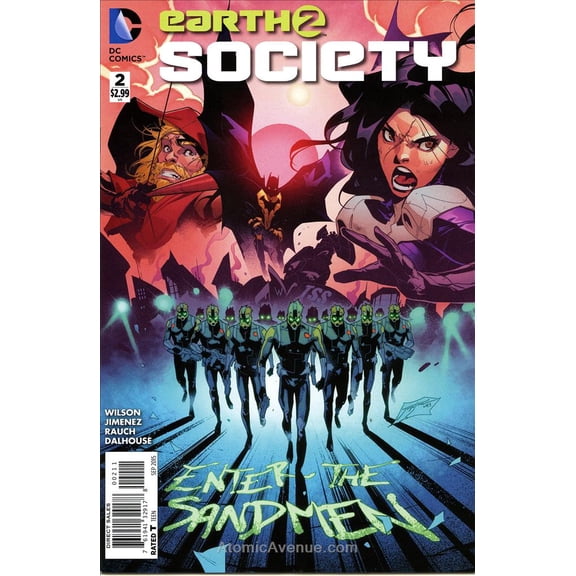 Earth 2: Society #2 VF ; DC Comic Book