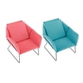 thumbnail image 1 of 2 Uds Sofá En Miniatura CUTICAT Sillón Muebles Sofá Escala 1/6, 1 of 8