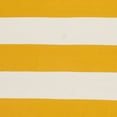 thumbnail image 6 of SAFAVIEH Montauk Saranna Striped Cotton Area Rug, Yellow/Ivory, 3' x 5', 6 of 7